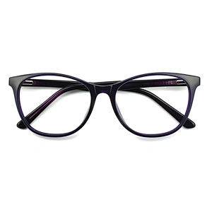 Classic Acetate Round Oversized Frames Optical Eyewear OEM/ODM Eye Glasses