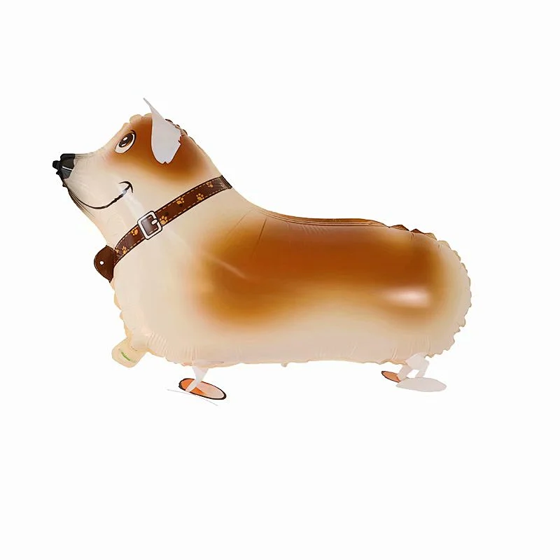 Walking Pet Animal HELIUM Balloons Cute Cat Dog Panda Dinosaur Tiger pet air Ballons birthday party decorations kids and adult