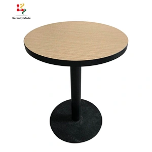 Restaurant solid wood table