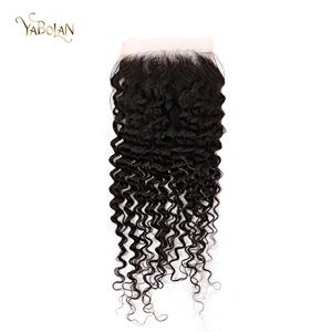 6x6 Transparent Lace Closure Deep Wave