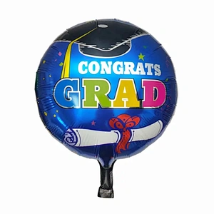 Hot Sale 18 Inch Square Shape Party Decoration Foil Balloon Graduation Balloons Manufactures