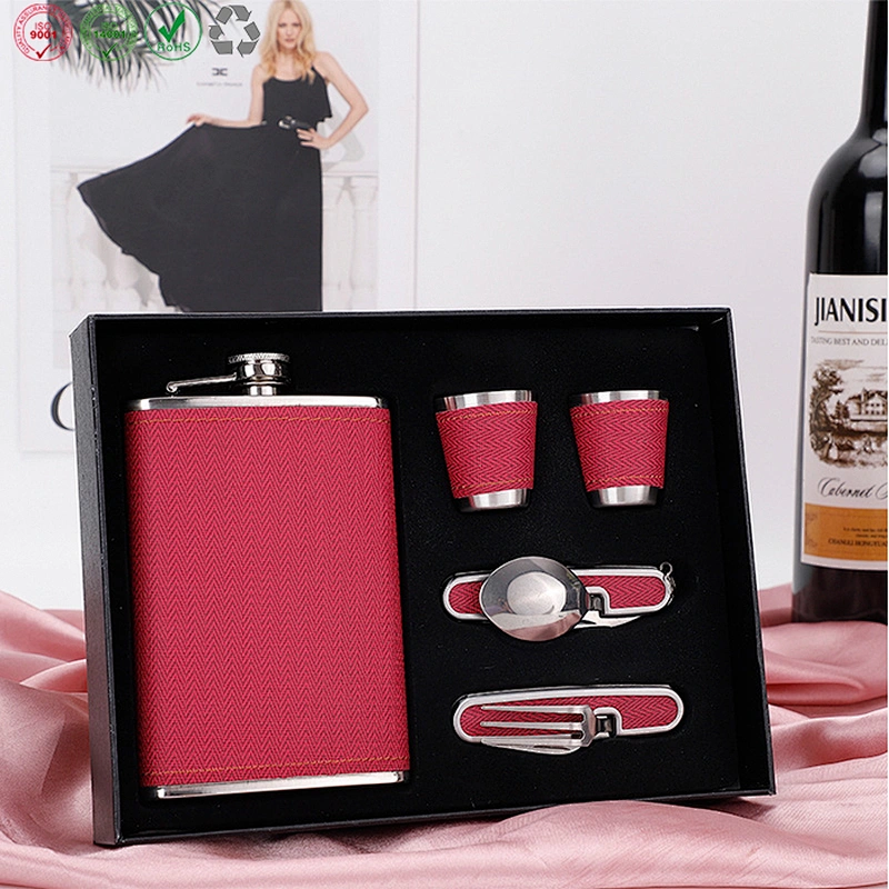 PU wrapped wine bottle gift set