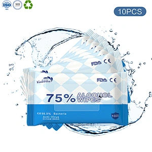 75% alcohol wipes
