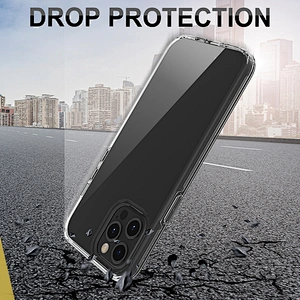 Transparent Smart Custom High Clear Back Cover Mobile Cell Phones Case For iPhone SE 6 7 8 X XS XR 11 Pro Max 12 Mini