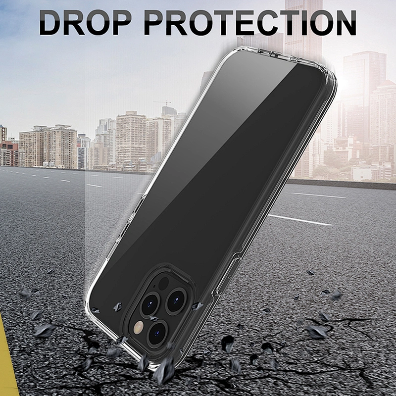 Transparent Smart Custom High Clear Back Cover Mobile Cell Phones Case For iPhone SE 6 7 8 X XS XR 11 Pro Max 12 Mini