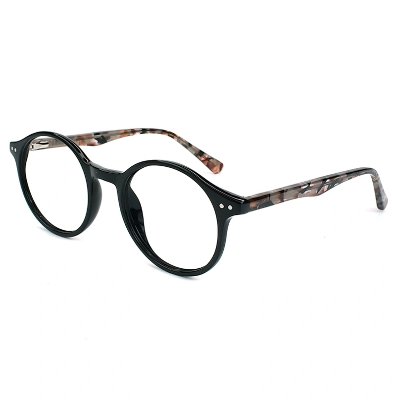 Round Circle Anti Blue Light Lens Women Designer Colorful Eyeglasses Frame