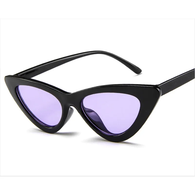 New arrivals 2021 women sunglasses 16 colors wholesale small fashion female triangle sunglasses custom logo