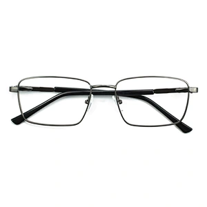 Manufacturers competitive eyeglasses frames brand square Metal Glasses Frames trendy eyewear