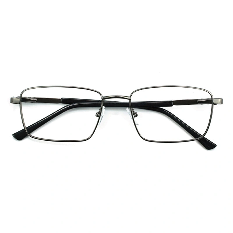Manufacturers competitive eyeglasses frames brand square Metal Glasses Frames trendy eyewear