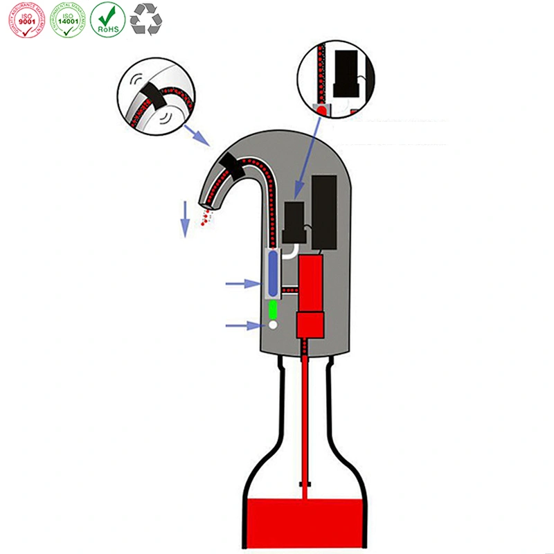 Electric Wine Aerator with Dispenser