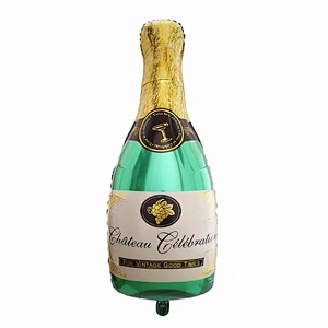 Champagne Bottle Globos Whiskey Aluminum Foil Helium Balloon For Wedding Party Decoration Birthday Balloon