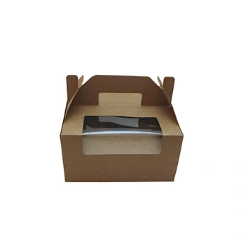 Big kraft paper cake box