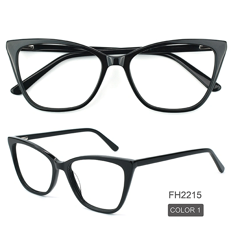 PH2215 New Cat Eye Women/Lady Acetate Eyeglasses Optical Frames Brand Design Cheap in Wenzhou