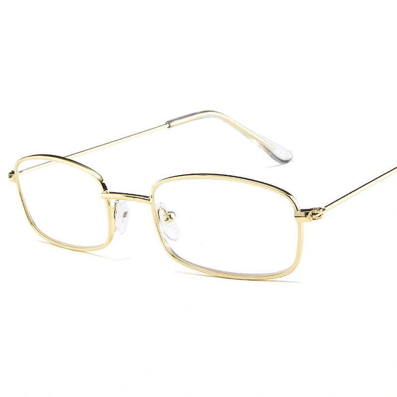 Super hot Eyewear Retro Vintage Sun glasses Cheap Metal Small Retangular Sunglasses