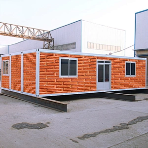 Muchos a uno para una casa contenedor prefabricada de gran apartamento