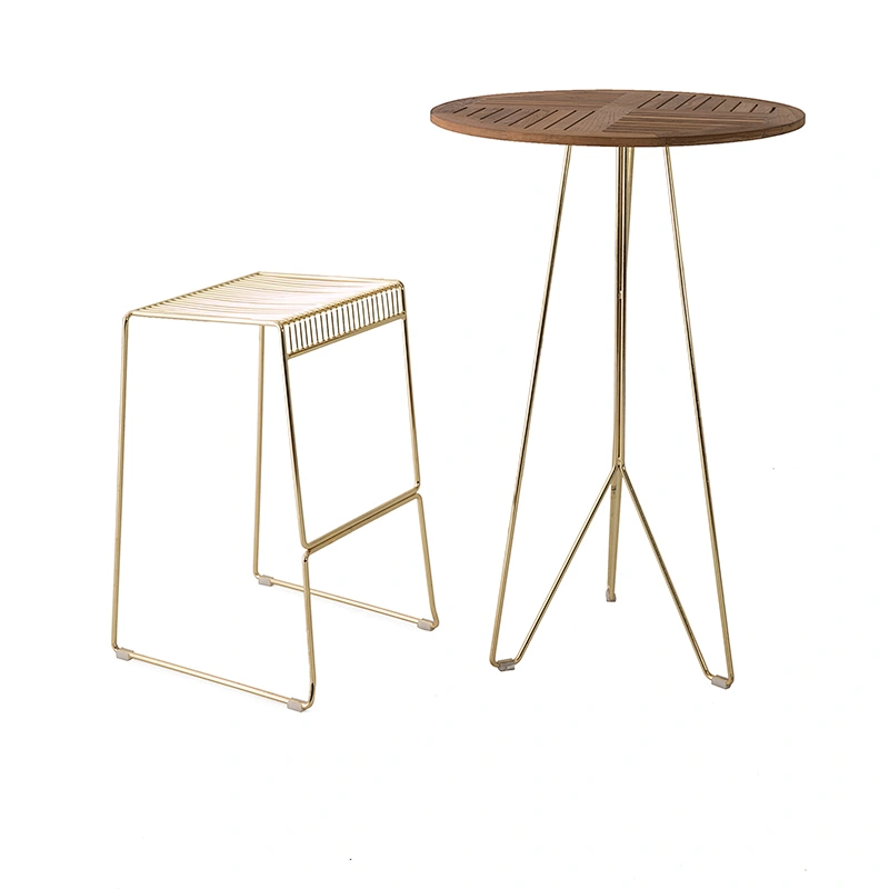 Metal wire stool