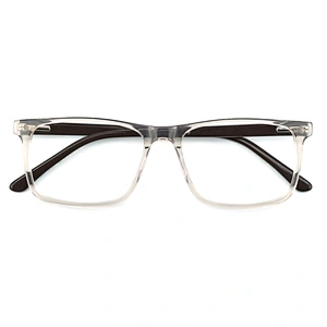 PH2227 Newest trend square acetate full rim black optical eye glasses frames ready goods