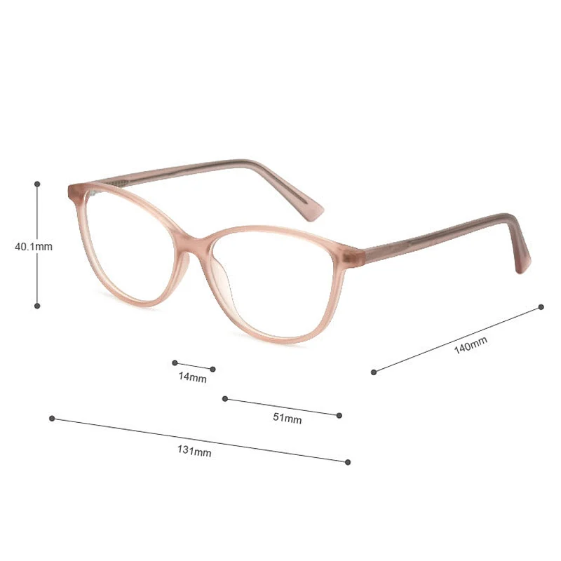 Plain Glasses Eyeglasses Full-Rim Prescription Glasses Cheap Optical Frames
