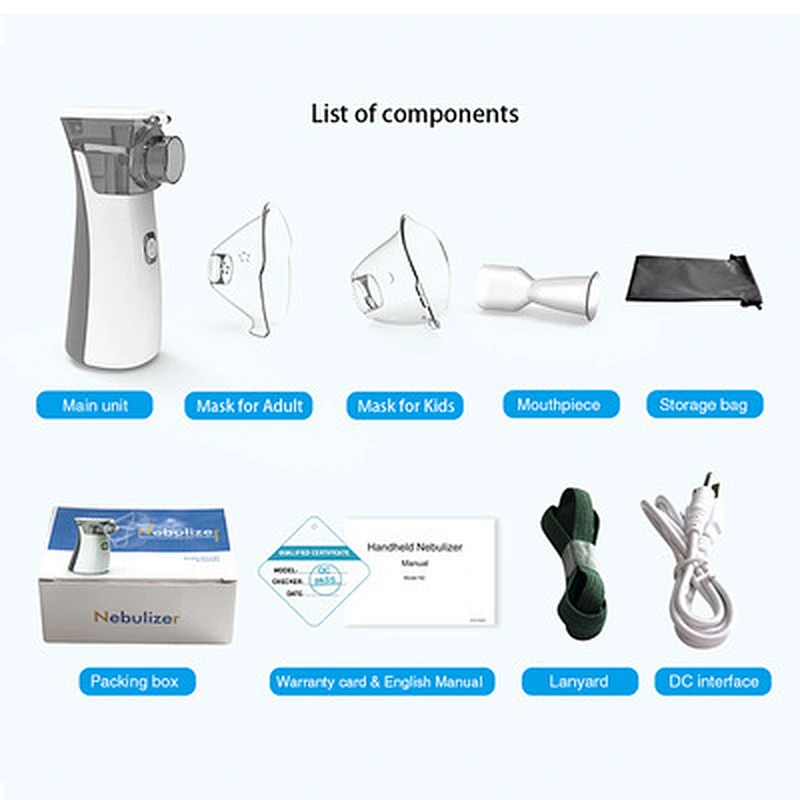 Nebulizer Ultrasonic Nebulizer Portable Hand-held Compressed Nebulizer