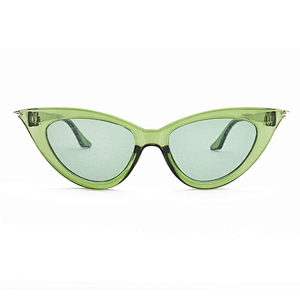 High Quality Women's Small Retro Modern High Pointed Cat Eye Sunglasses