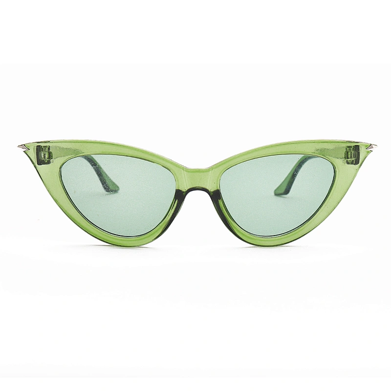 High Quality Women's Small Retro Modern High Pointed Cat Eye Sunglasses