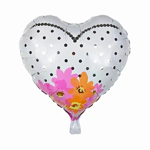 18inch heart shape i love you Te Amo helium foil balloons globos Valentine's Day wholesale balloons party wedding decoration