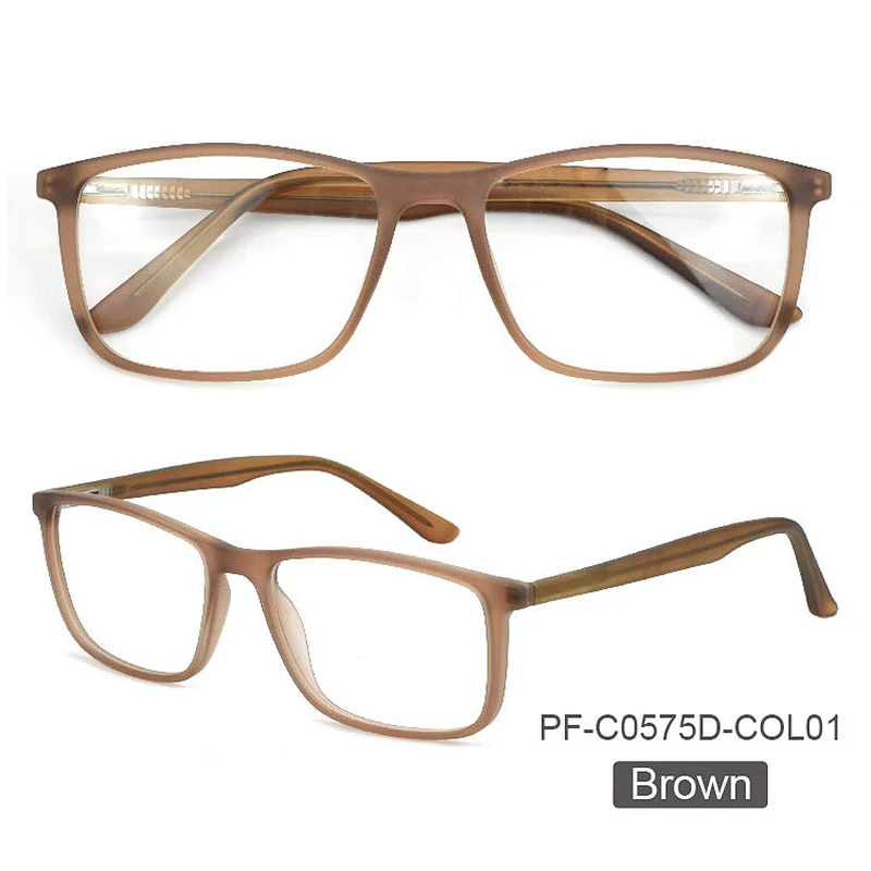 New Square Frame Unisex Spring Hinge Glasses Manufacturers Optical Frames CP