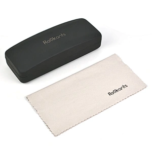 L size Rockants Metal Glasses Case Eyeglass Case Spectacle Glasses Cases