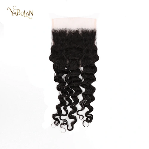 6x6 Transparent Lace Closure Loose Deep Wave