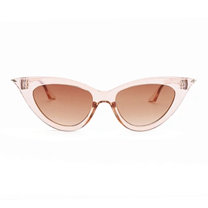 High Quality Women's Small Retro Modern High Pointed Cat Eye Sunglasses