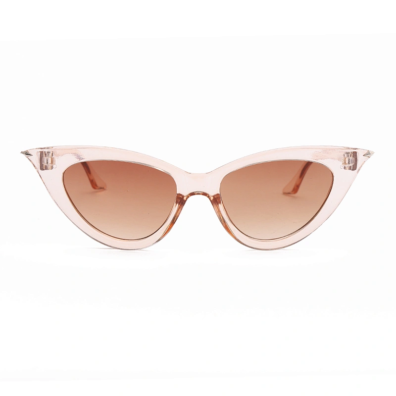 High Quality Women's Small Retro Modern High Pointed Cat Eye Sunglasses