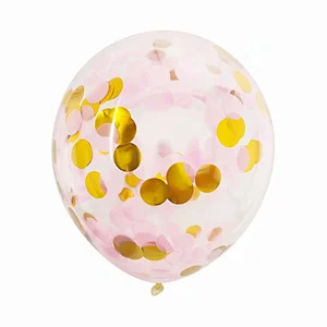 High Quality Globos 12 Inch Sequin Confetti Latex Balloons Wedding Birthday Party Decoration Balloon