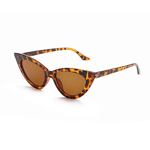High Quality Women's Small Retro Modern High Pointed Cat Eye Sunglasses
