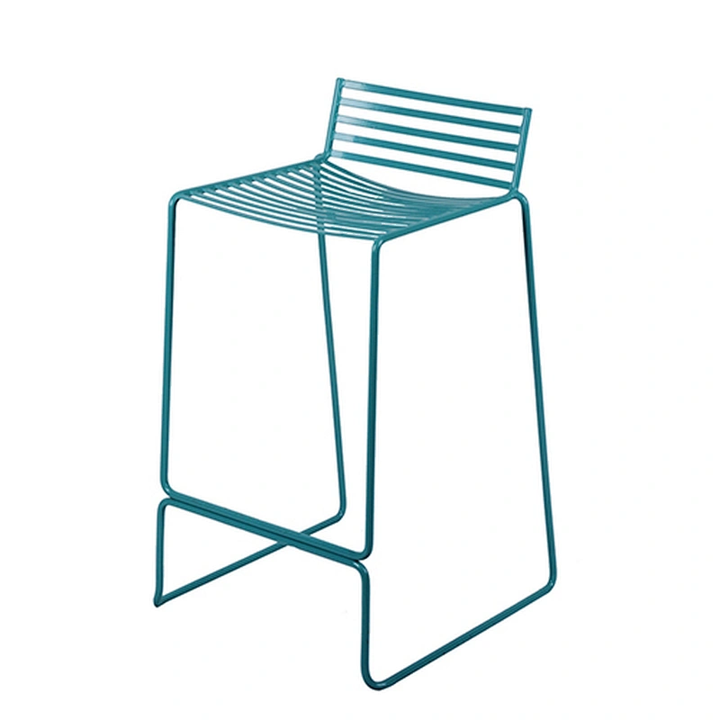 Metal bar stool