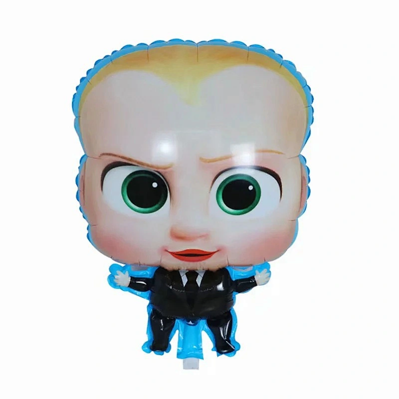 5Pcs Boss Baby Foil Balloons Set For Birthday Party Decorations Globos Kids Toys Baby Shower Balloons