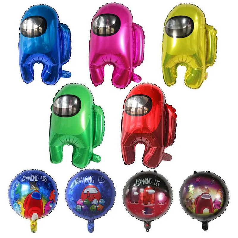 Among Us Balloons for Kids Birthday Baby Shower Among Us Theme Party
