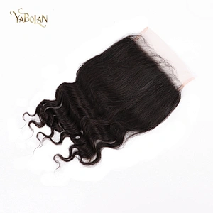 5x5 Transparent Lace Closure Loose Deep Wave