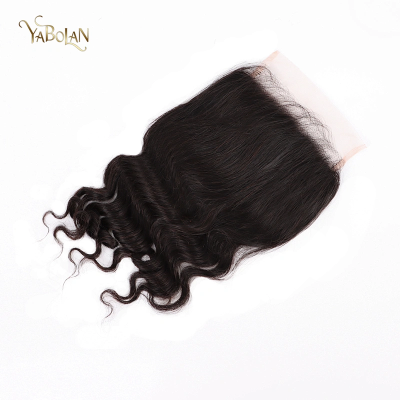 5x5 Transparent Lace Closure Loose Deep Wave