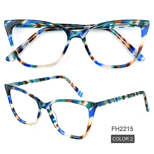 PH2215 New Cat Eye Women/Lady Acetate Eyeglasses Optical Frames Brand Design Cheap in Wenzhou
