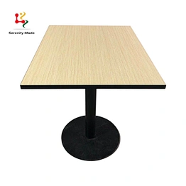 Restaurant solid wood table
