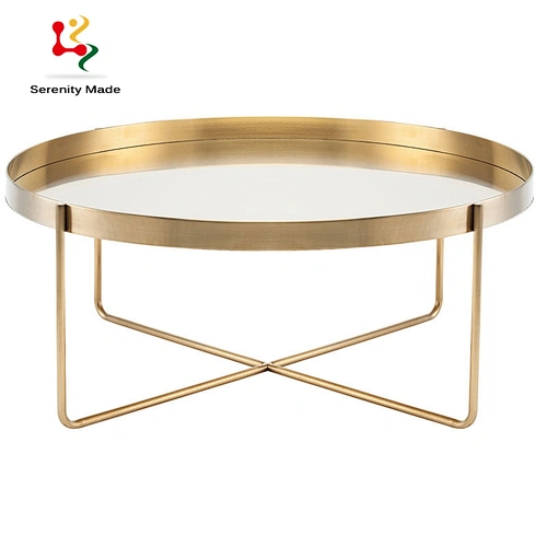 Gold coffee table