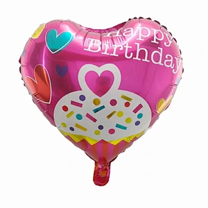 Multi-style 18 inch Happy Birthday Round Foil Helium Balloons Birthday Party Decorations