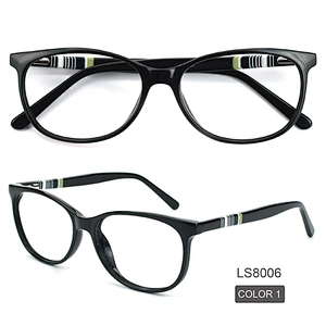 Stylish Round Acetate Eyeglasses Blocking Basic Anti Blue Light Blocker Glasses Oversized Frame