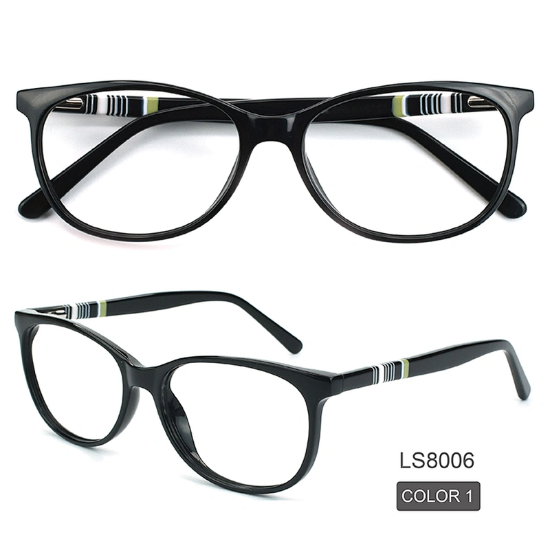 Stylish Round Acetate Eyeglasses Blocking Basic Anti Blue Light Blocker Glasses Oversized Frame