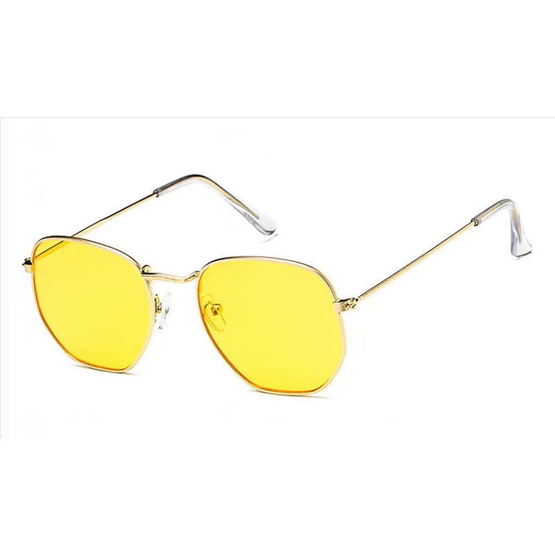 Classic High End Sunglasses Men Driving Sun Glasses Metal Mirror Eyewear Male