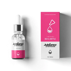 Custom 30 ml glass dropper bottle box / glass dropper bottle with packaging