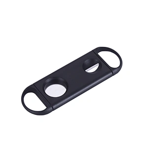 Wholesale Cigar and cigarette accessories plastic punching scissors V-CUT cigar cutter