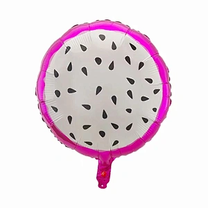 Hot sale fruit theme aluminum foil balloons orange/lemon/bananas/watermelon ect shaped balloon