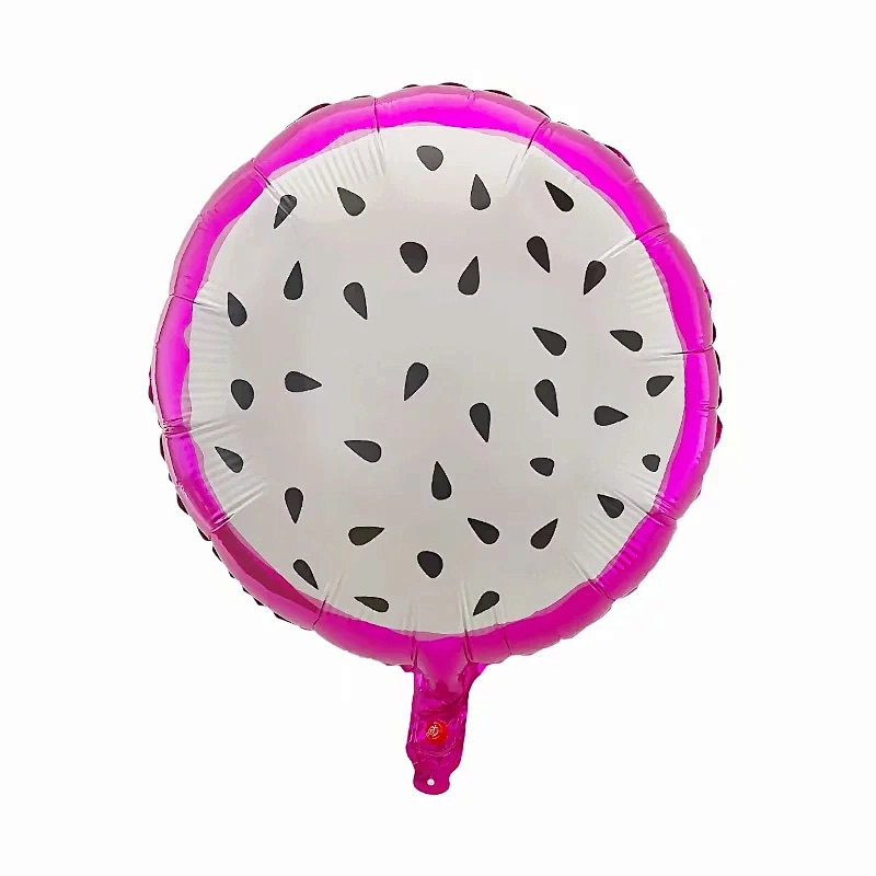 Hot sale fruit theme aluminum foil balloons orange/lemon/bananas/watermelon ect shaped balloon