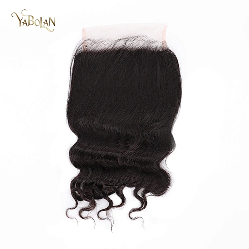 5x5 Transparent Lace Closure Loose Deep Wave